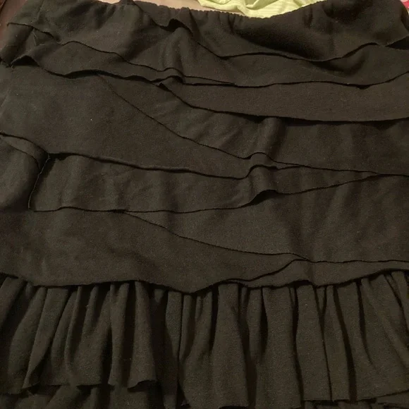 Vintage Ruffled Mini mini Skirt. Sold - Picture 2 of 7